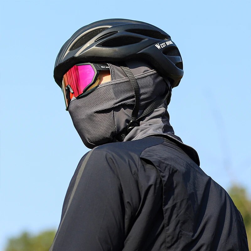 Summer and Winter Balaclava Cycling Cap - Breathable Full Face Cover ...
