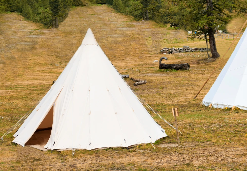 teepee tents to live in